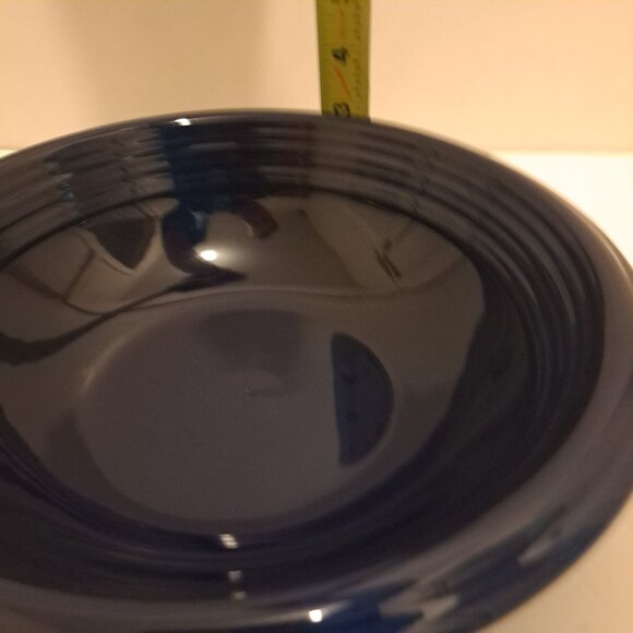 Blue Serving Bowl Bistro Brights Ironstone 10-1/4" - Picture 4 of 8